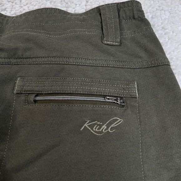 Kuhl Krush Cargo Stretch Pants Olive Green - Picture 7 of 11